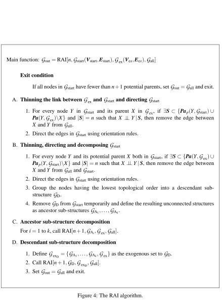 Figure 4: The RAI algorithm.