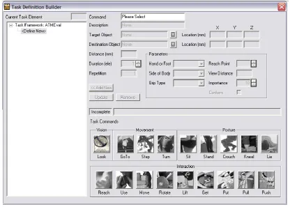Fig. 5 The HADRIAN task definition builder 