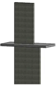 Fig. 7. Section reduction in vertical Fig. 7. Section reduction in vertical shear wall 