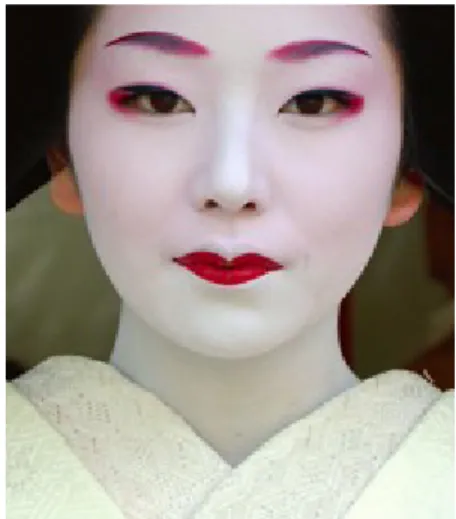 Figure  2-14  Japanese traditional make-up 1