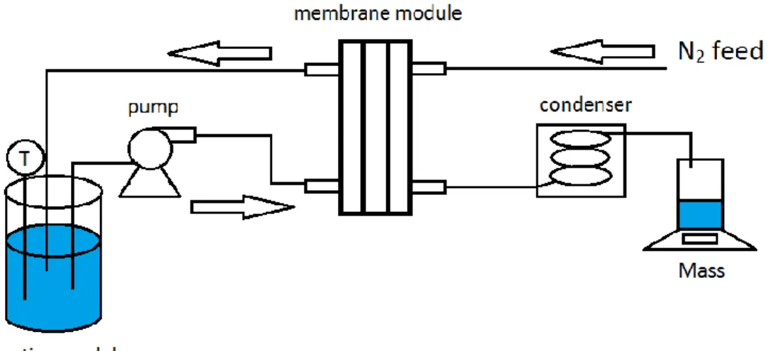 Figure 10: Schematic representation of the SGMD setup used 