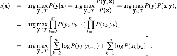 Figure 1: The graph of an HMM with m = 4.