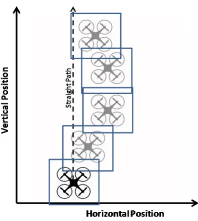 Figure 6. Concept of rectilinear motion test evaluation using image processing. 