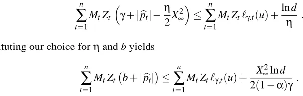 Figure 1 (here abbreviated asWe focused on the following three algorithms: the selective sampling Perceptron algorithm of SEL-P), its adaptive version of Figure 2 (abbreviated as SEL-ADA), andthe selective sampling second-order Perceptron algorithm of Figure 3 (abbreviated as SEL-2ND).In Figure 5 we check whether our margin-based sampling technique achieves a better perfor-