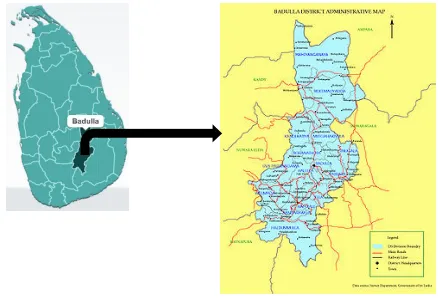 Fig. 1Location map of the study area 
