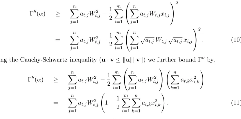 Figure 4. For convenience, we deﬁne Γ( ≥α) = Qλt,Λt(α) − Loss(λt + αΛt, S) and insteadprove that Γ is a non-negative function.