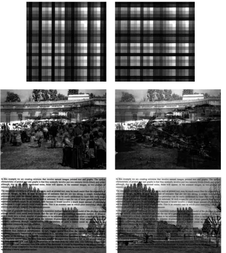 Figure 6: The ﬁrst three pairs of acquired images, after preprocessing.