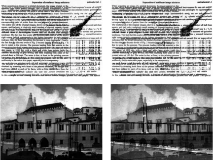 Figure 7: The fourth and ﬁfth pairs of acquired images, after preprocessing.