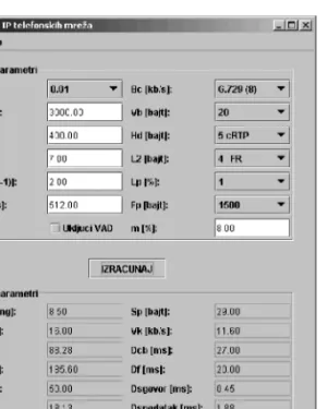 Fig. 3 PlanVoip application GUI