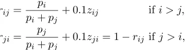 Figure 1: Three sets of class probabilities