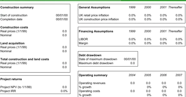 Figure 7: Example outline report 