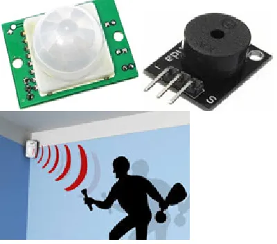 Fig. 7  LDR sensor and Temperature sensor 