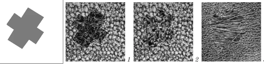 Figure 4: Artiﬁcial objects (images of handwritten threes) generated from a box-shapeddistribution around the target set (left subplot) and from a spherical-shapeddistribution (right subplot).