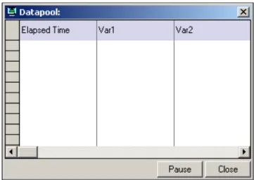 Figure 3-3. Datapool Window