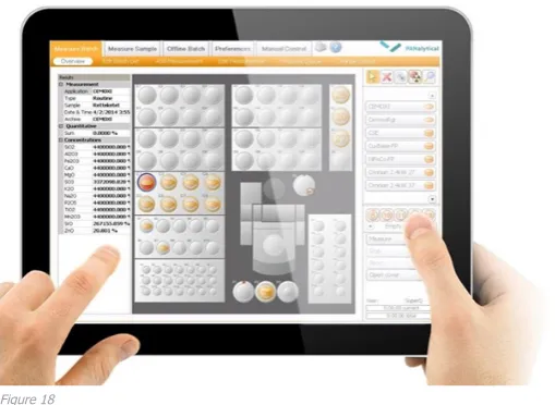 Figure 181.3.3 Screen integrated with the Zetium 