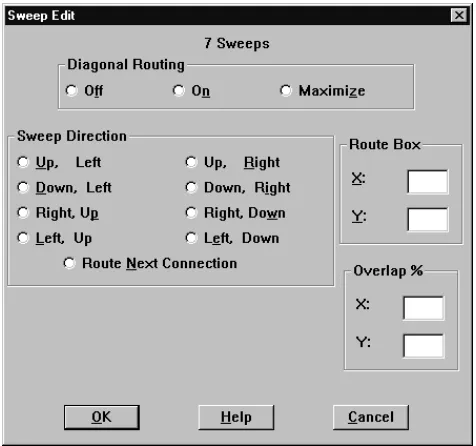 Figure 3 The Sweep Edit dialog box