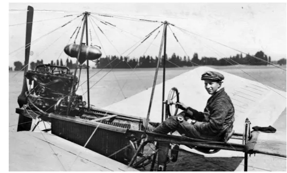 Figure 1-1. Anthony Fokker in his ‘spider’  