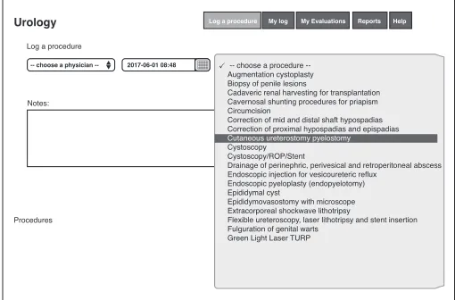 Fig. 1.  O-SCORE application – faculty selection. 