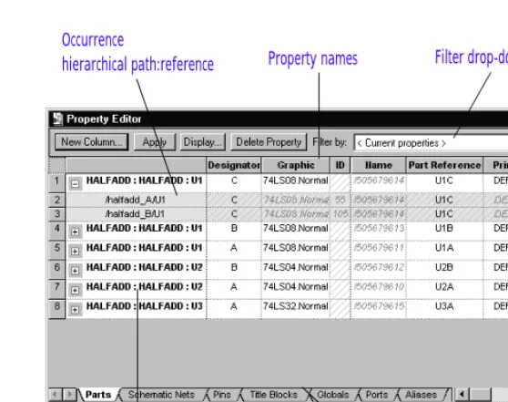 Figure 14 Property editor