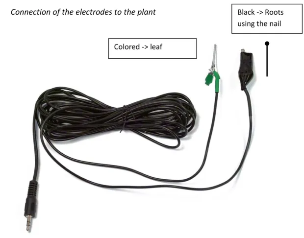 Figure 7 – View of the cable with electrodes 