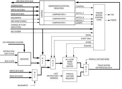 Figure 1-2  DBG Block Diagram in DBG Mode