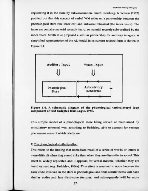 Figure 1.4.Auditory Input