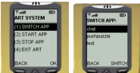 Fig. 5. The screenshot of the task manager within ART system. 