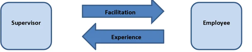 Figure 1: research model job crafting, facilitate job crafting, experience and innate needs 