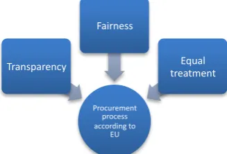 Figure 1 Public procurement process according to the European Union 