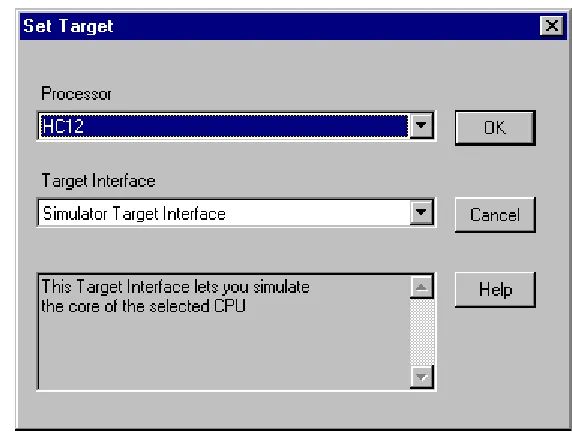 Figure 4.18Scan Target Dialog