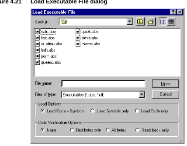 Figure 4.21Load Executable File dialog 