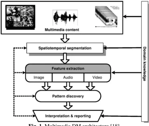 Fig. 1. Multimedia DM architecture [18] 