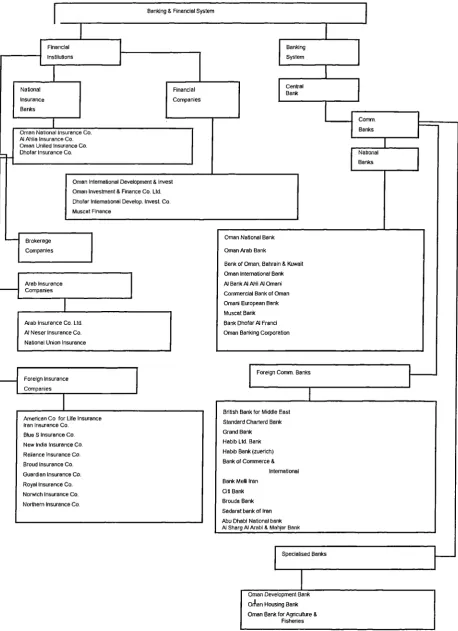 Figure No. 2.5: Oman Banking and Financial System