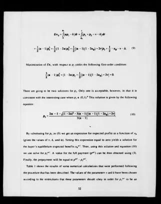 Table 1 shows the results of some numerical calculations that were performed following 