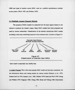 Figure 2.7Classification of Discrete Input M ACs