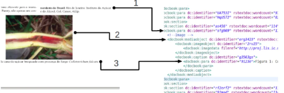 Figure 3. Main idea behind the work [Mota and Medeiros 2013]: A PDF document and its corresponding shadow.