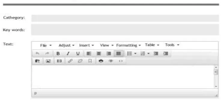 Figure 3: Case Study Project Database 