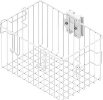 Illustration with adapter vertical wall channel