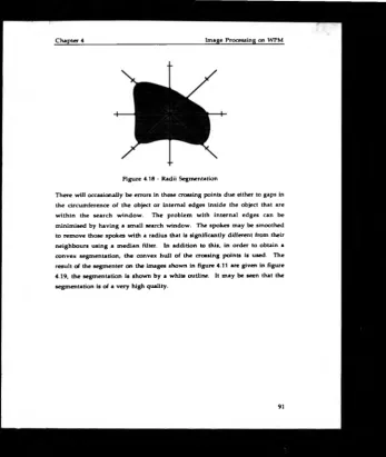 Figure 4.18 - Radii Segmentation
