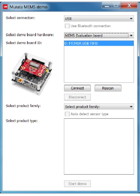 Figure 3. Initial start view 
