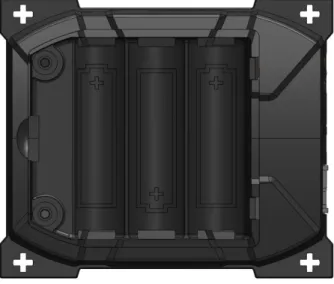 Figure 2 : Battery hatch 