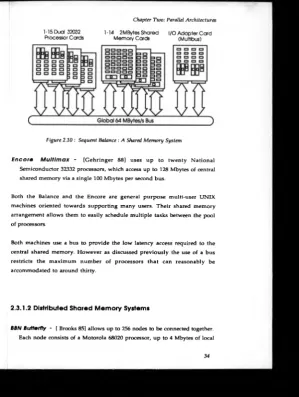 Figure 2.10: Sequent Balance : A Shared Memory System