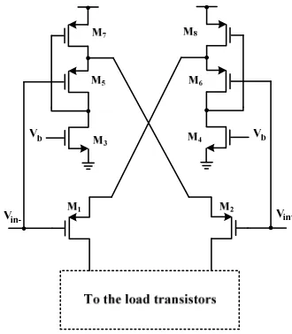 Fig. 7. FVF structure of an Op-Amp input stage 