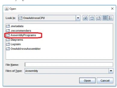 Figure 4-4: Running the assembler - step 2 