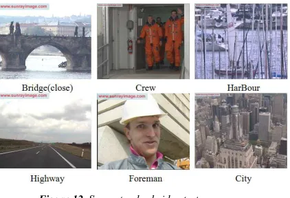 Figure 12. Some standard video test sequences. 