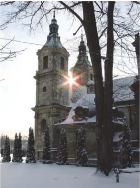 Figure 1 – A monastery presented as a beauty and mystery  building