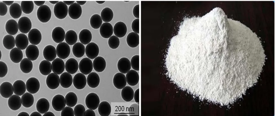 Figure 2. SEM image of SiO2 nanoparticles.