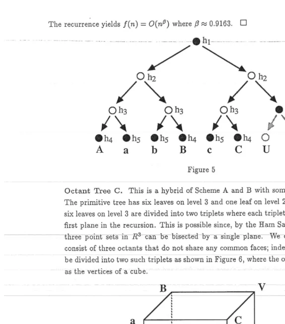 Figure 5 Octant Tree C. This is a hybrid of Scheme A and B with some further refinements