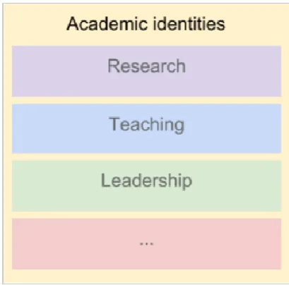 Figure 4: A configuration of academic identities 