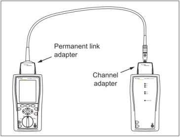 Figure 2-3. Battery Status and Self Test Connections  for Twisted Pair Adapters 
